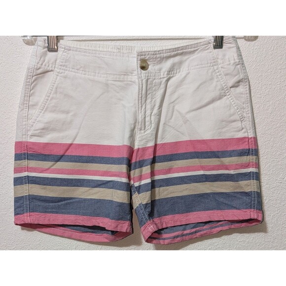 Columbia Sportswear Shorts PFG Striped Multicolor Women's  Size 4 (30x5.5) (261) - Picture 1 of 4